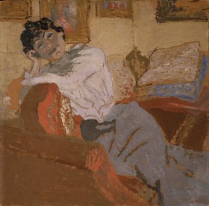 Madame Hessel on the Sofa